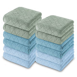 12 Pieces Washcloths FJOH-12Piece