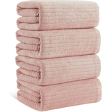 4/8 Piece Bath Towel Set Soft and Plush Highly Absorbent Towel