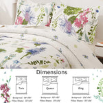 Flower Bedding Twin Floral Quilt Lightweight Bedspread Purple Coverlet