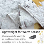 Twin Size Quilts Yellow Floral Bedding Set Flower Bedspread Lightweight Coverlet