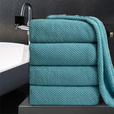 waffle-Texture Turquoise Blue