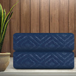 MJ-Hand Towel 2-LX-Navy Blue