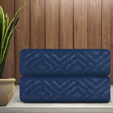 MJ-Hand Towel 2-LX-Navy Blue