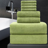 waffle-Texture Olive Green