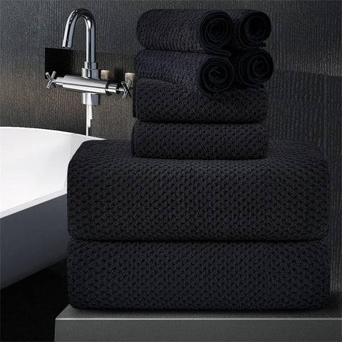 waffle-Texture-Black