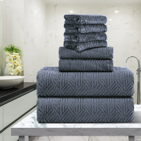 4 Pack Bath Towel-GEOMETRY