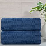 MJ-Hand Towel 2-JXW-Navy Blue