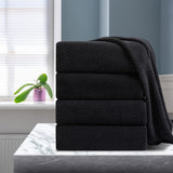 Smuge 4 Pack Bath Towels Extra Large 35 x 70 Inches,600 GSM Ultra Soft Large Bath Towel Set Quick Dry Bathroom Towels for Bathroom Kitchen Spa Hotel Gym